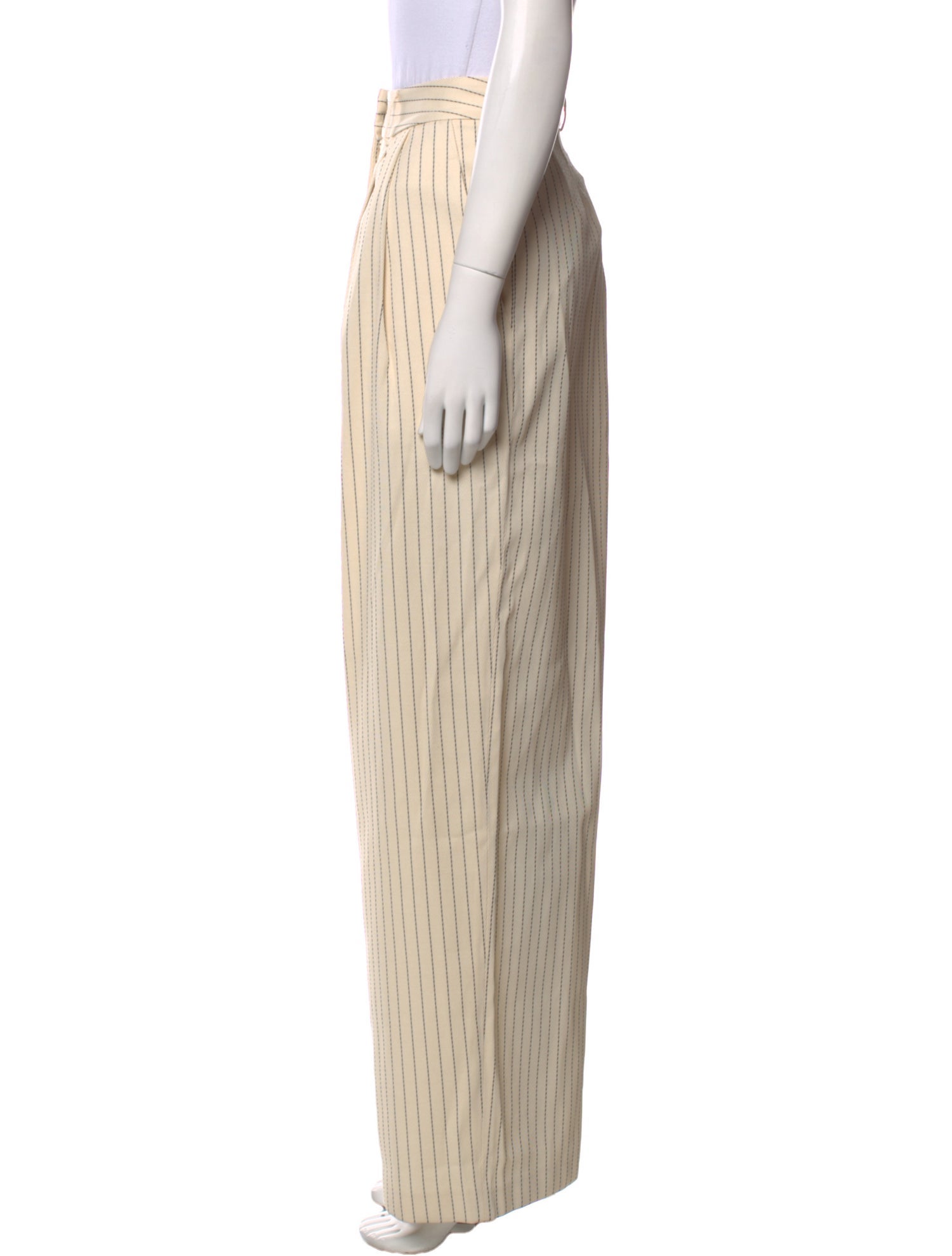 The Frankie Shop Striped Wide Leg Pants w/ Tags