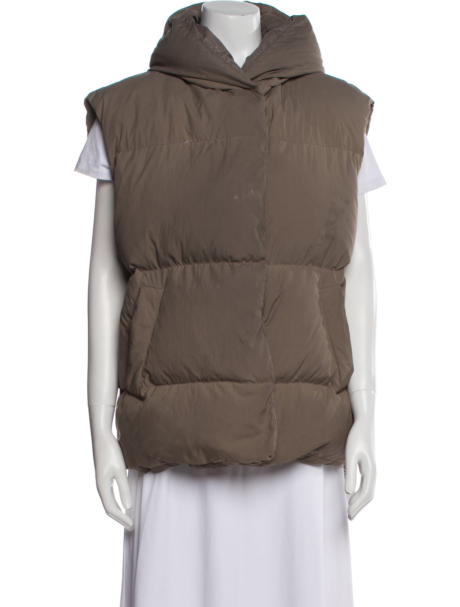 The Frankie Shop Nylon Down Jacket