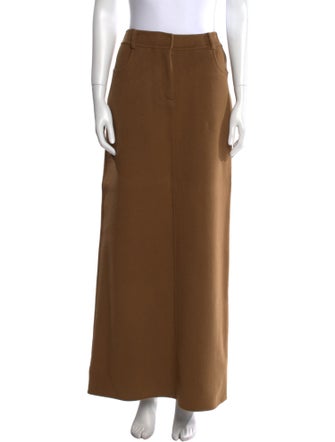The Frankie Shop Wool Long Skirt