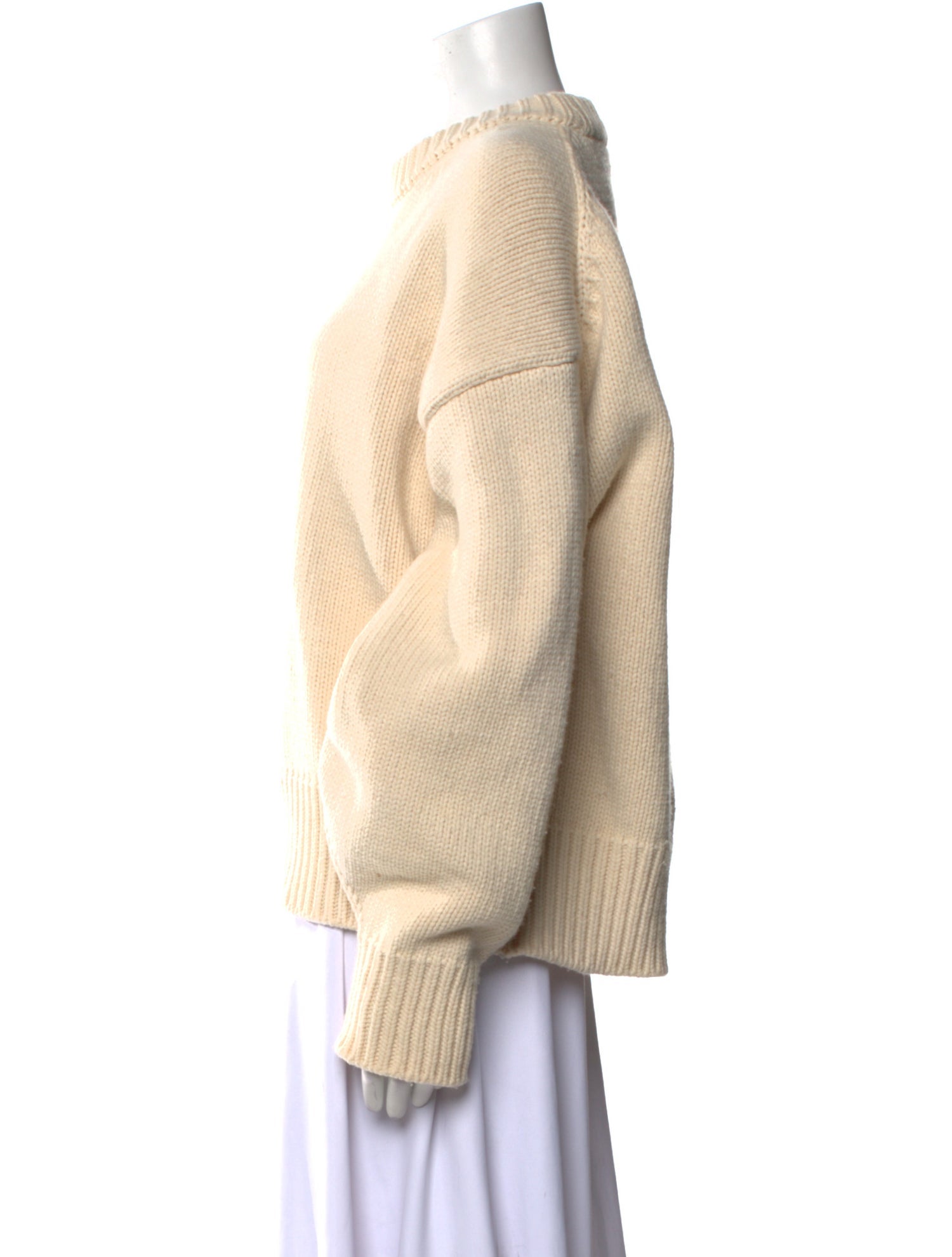 The Frankie Shop Wool Crew Neck Sweater