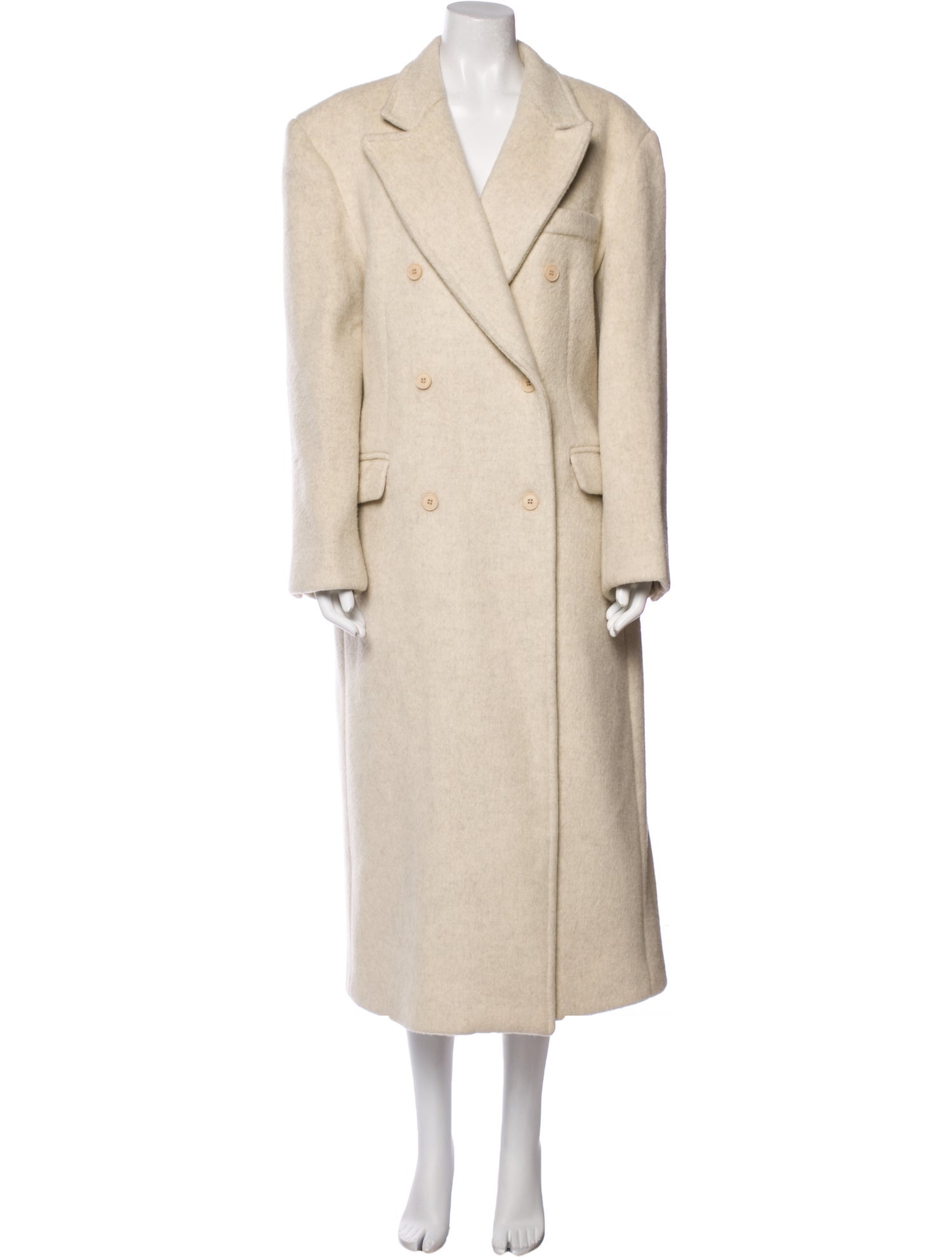 The Frankie Shop Wool Peacoat