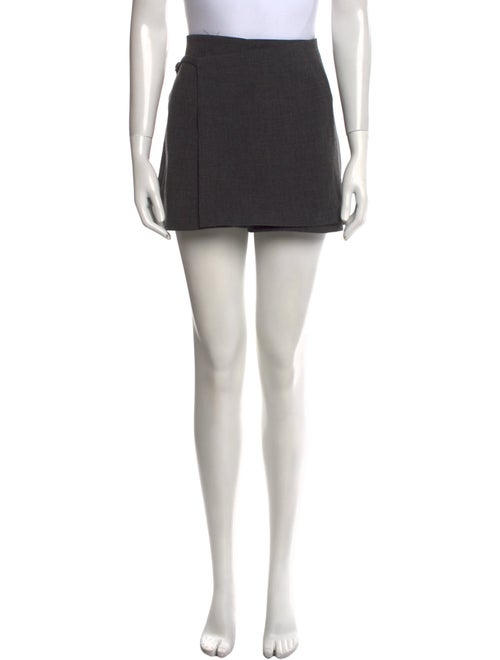 The Frankie Shop Pleated Accents Mini Skirt