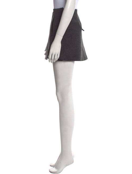 The Frankie Shop Pleated Accents Mini Skirt