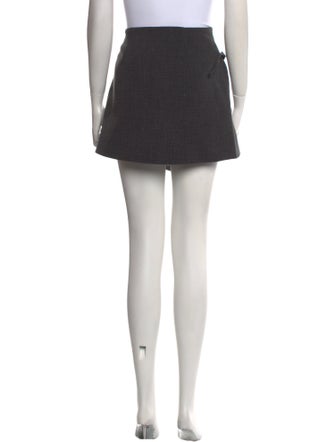 The Frankie Shop Pleated Accents Mini Skirt