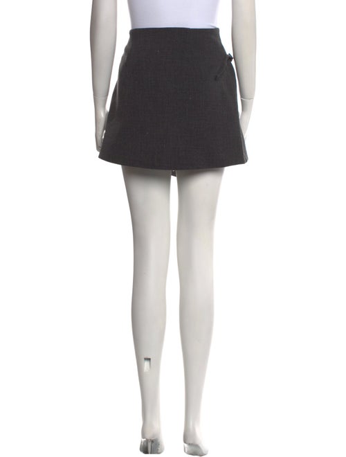 The Frankie Shop Pleated Accents Mini Skirt