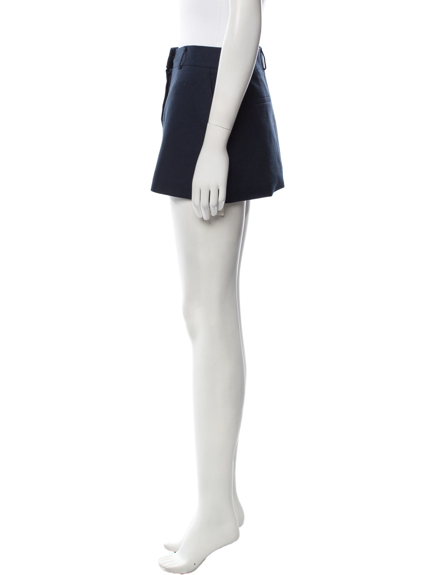 The Frankie Shop Pleated Accents Mini Skirt