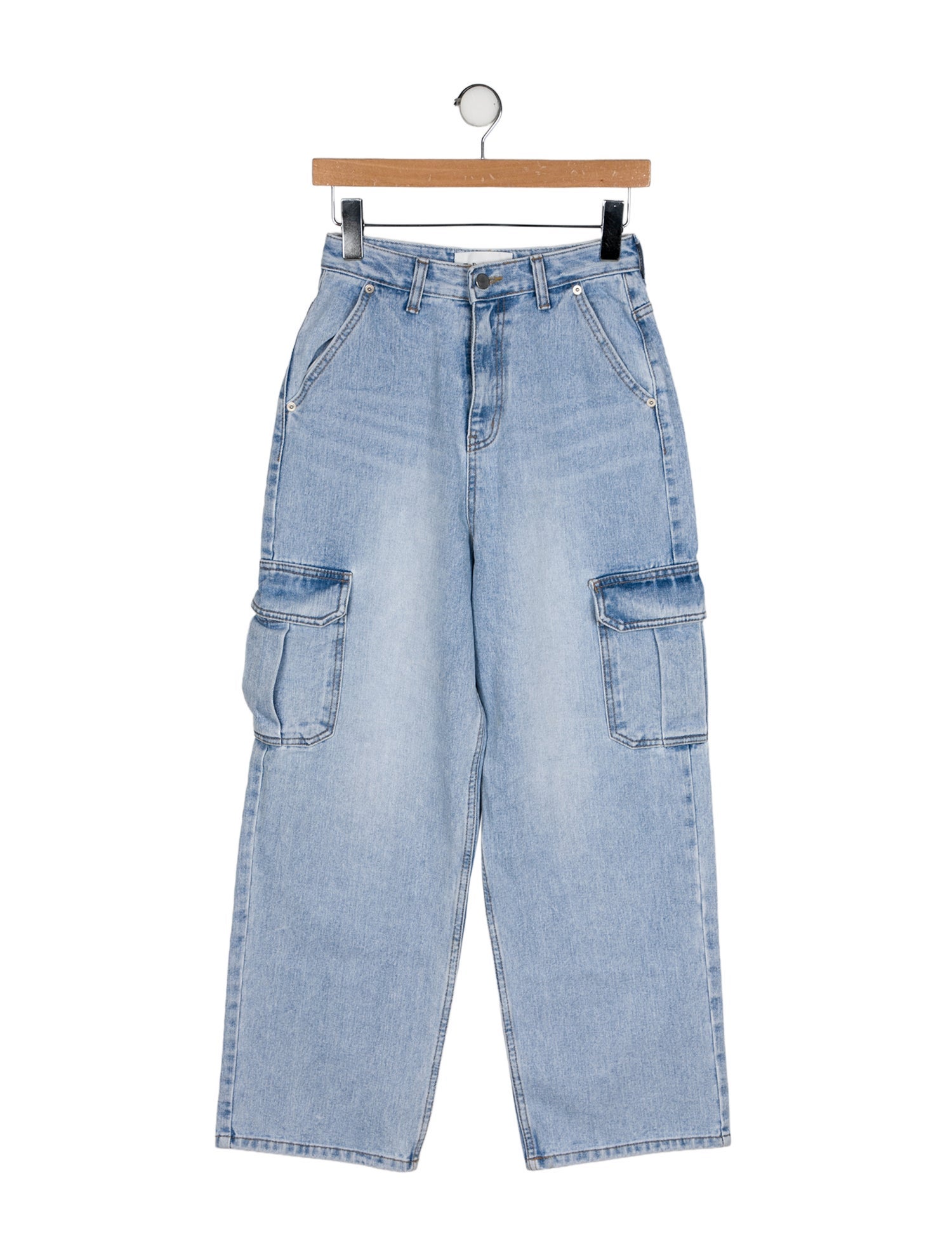 The Frankie Shop High-Rise Wide Leg Jeans