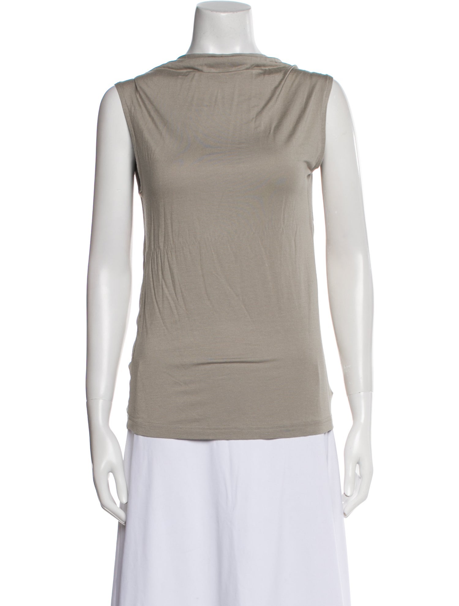 The Frankie Shop Bateau Neckline Sleeveless Top