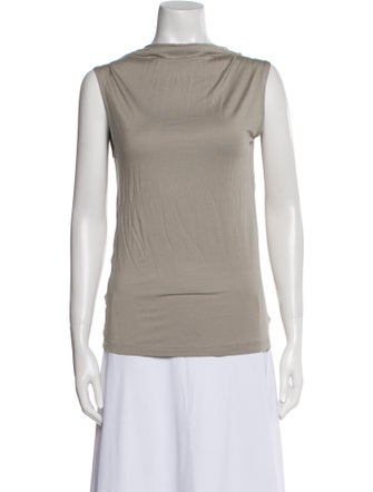 The Frankie Shop Bateau Neckline Sleeveless Top