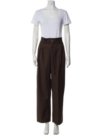The Frankie Shop Pleated Accents Pant Set