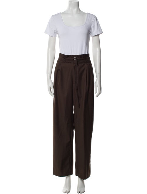The Frankie Shop Pleated Accents Pant Set