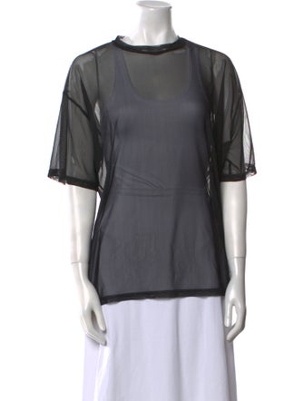 The Frankie Shop Crew Neck Short Sleeve T-Shirt