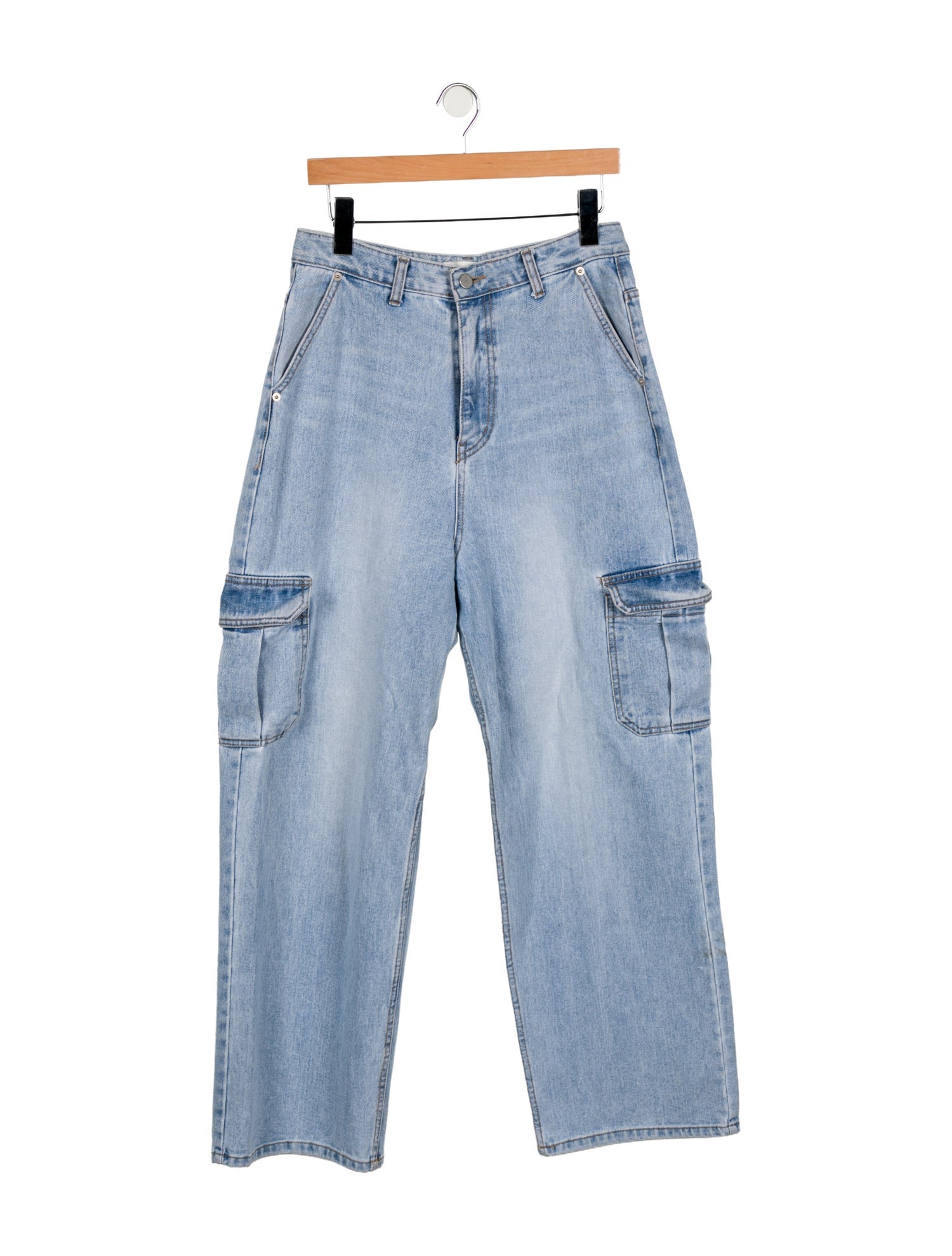 The Frankie Shop High-Rise Wide Leg Jeans