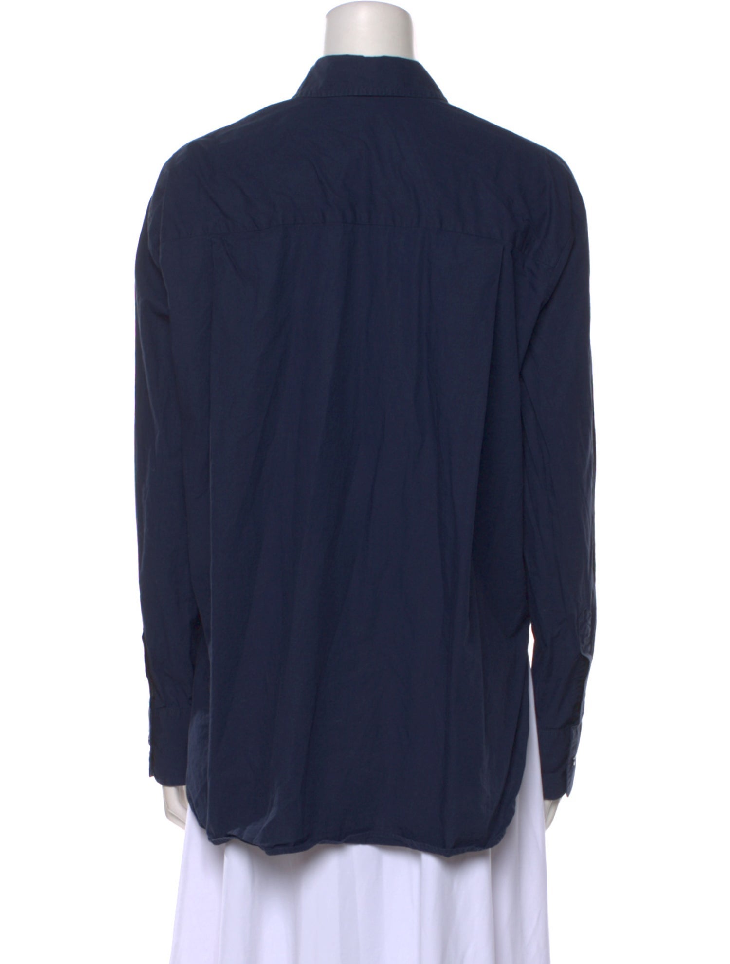 The Frankie Shop Long Sleeve Button-Up Top