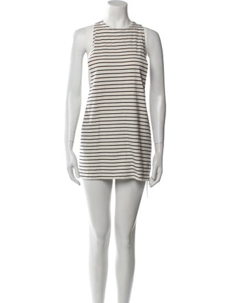 The Frankie Shop Striped Mini Dress