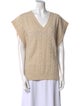 The Frankie Shop Wool V-Neck Sweater