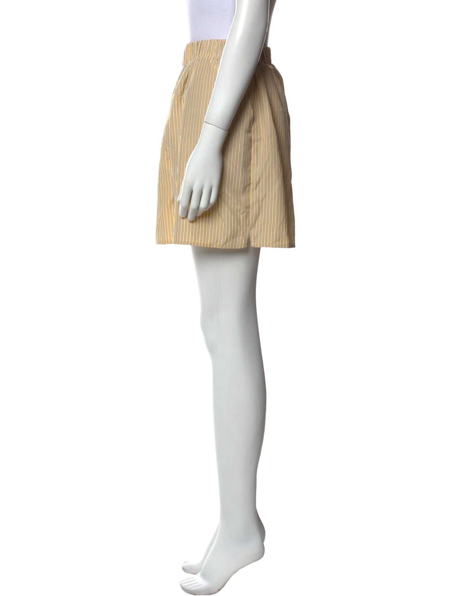 The Frankie Shop Striped Mini Shorts