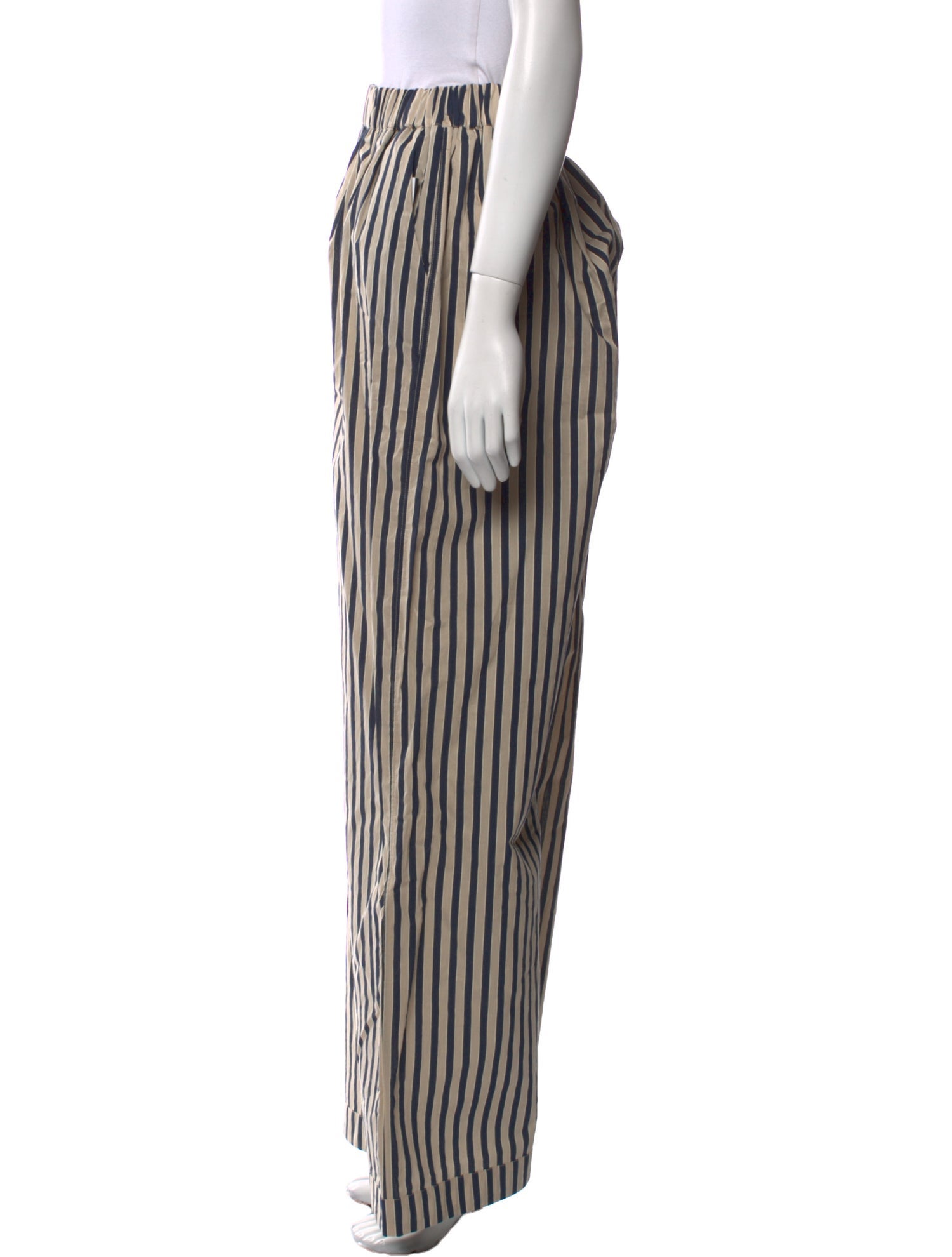 The Frankie Shop Striped Wide Leg Pants w/ Tags