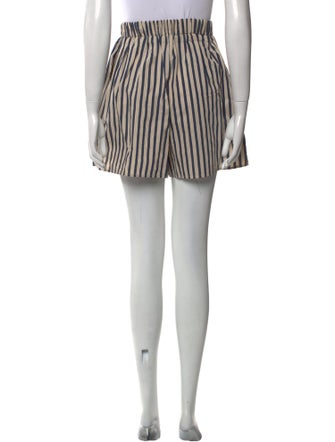 The Frankie Shop Striped Mini Shorts