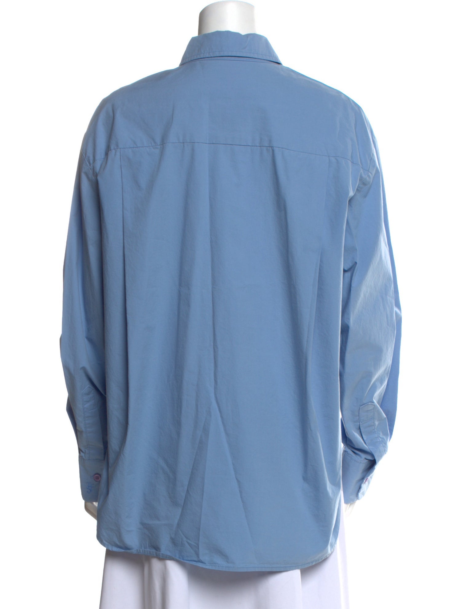 The Frankie Shop Long Sleeve Button-Up Top