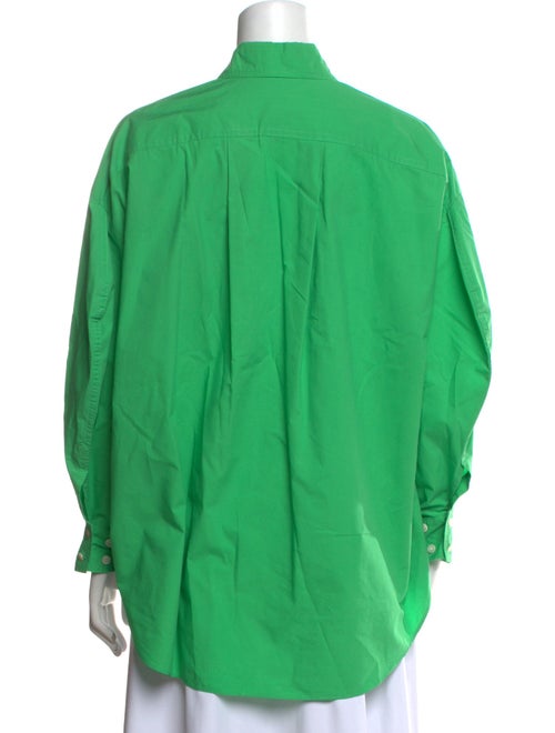 The Frankie Shop Long Sleeve Button-Up Top