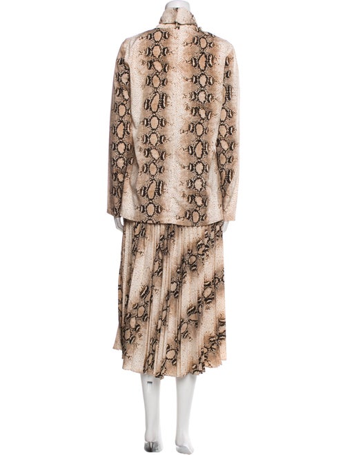 The Frankie Shop Animal Print Skirt Set