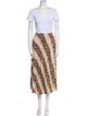The Frankie Shop Animal Print Skirt Set