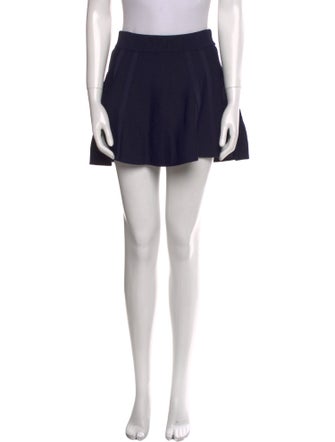 The Frankie Shop Pleated Accents Mini Skirt