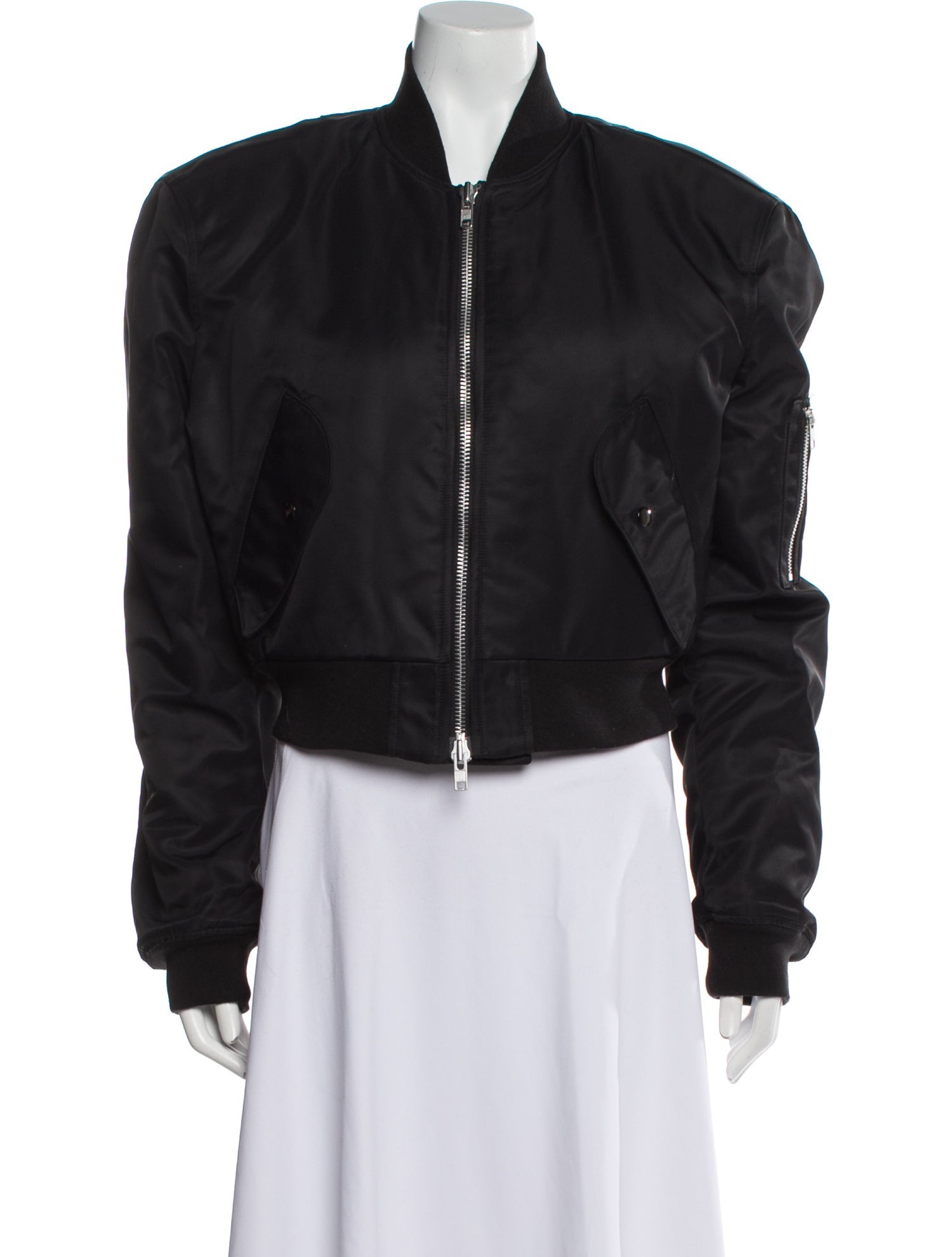 The Frankie Shop Nylon Bomber Jacket w/ Tags