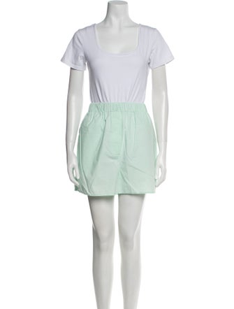 The Frankie Shop Embroidered Accent Short Set