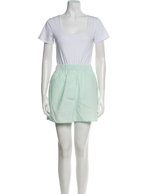 The Frankie Shop Embroidered Accent Short Set