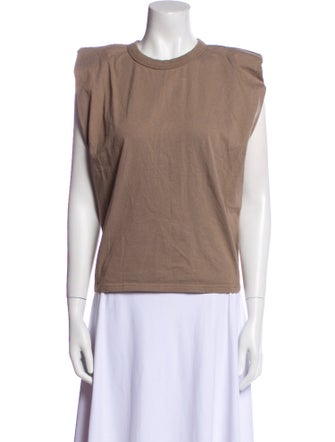 The Frankie Shop Crew Neck Sleeveless Top