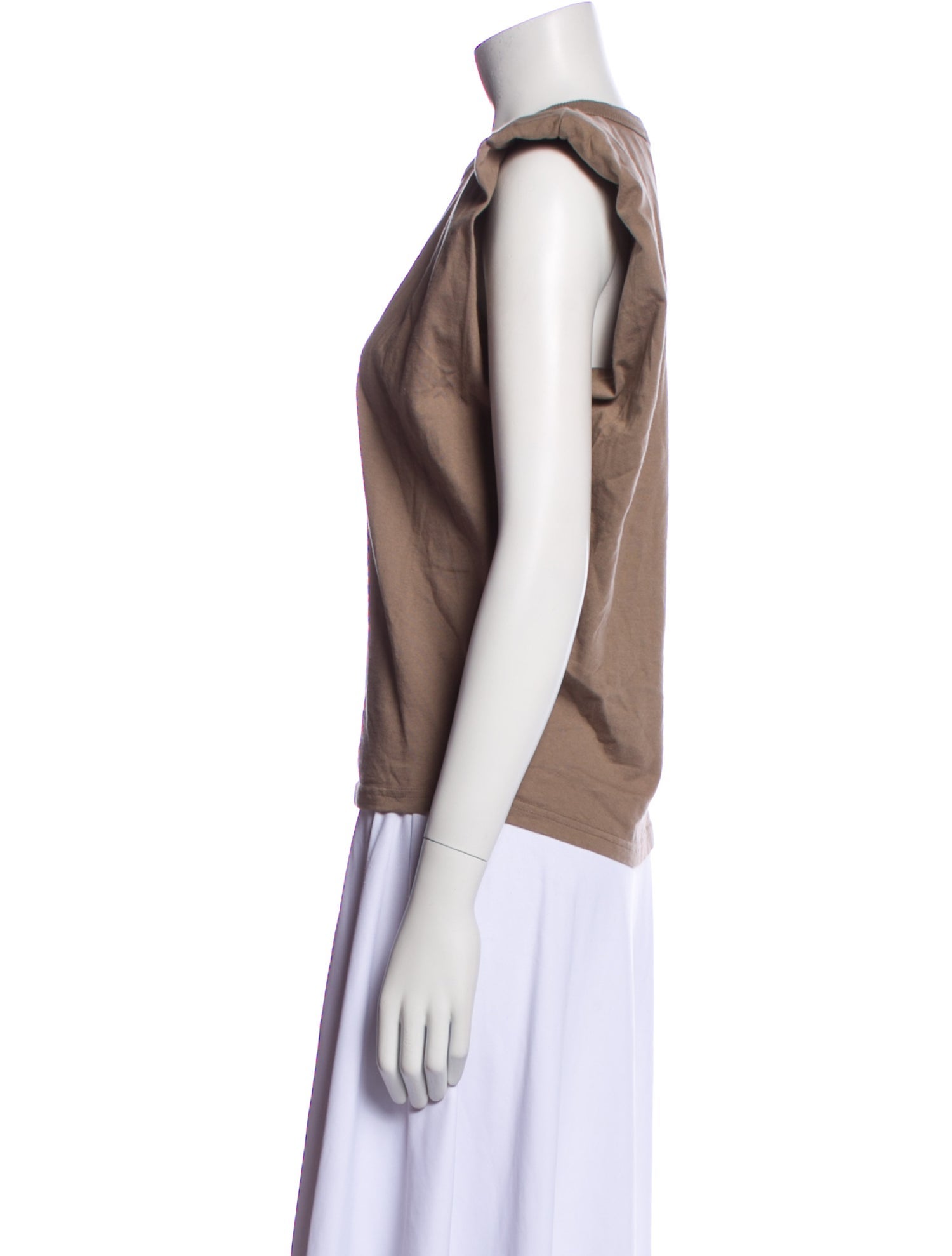 The Frankie Shop Crew Neck Sleeveless Top