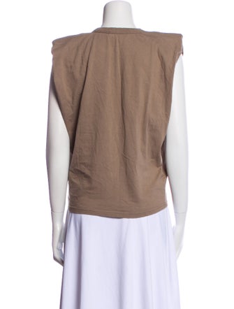 The Frankie Shop Crew Neck Sleeveless Top