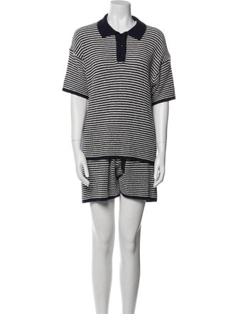 The Frankie Shop Striped Short Set