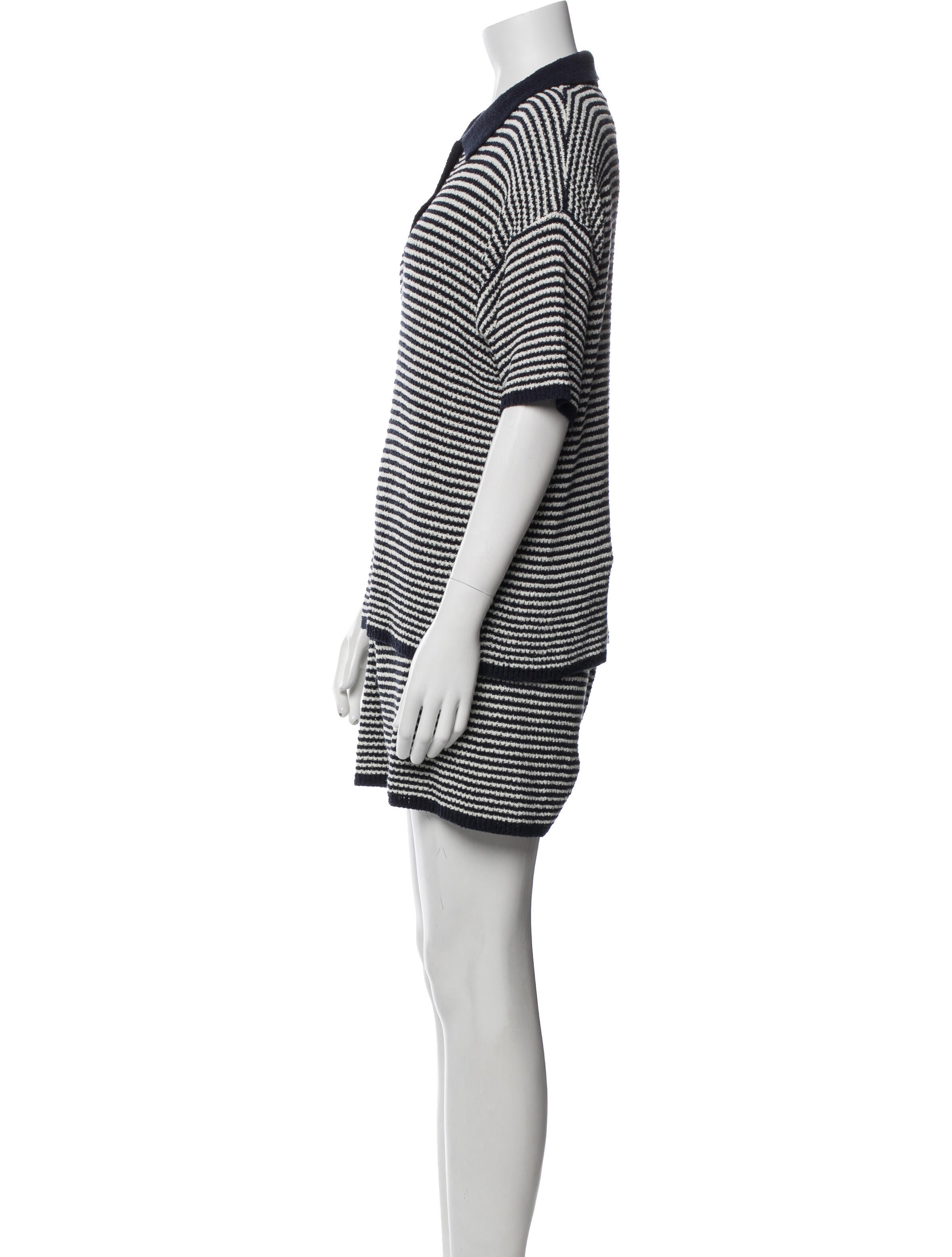 The Frankie Shop Striped Short Set