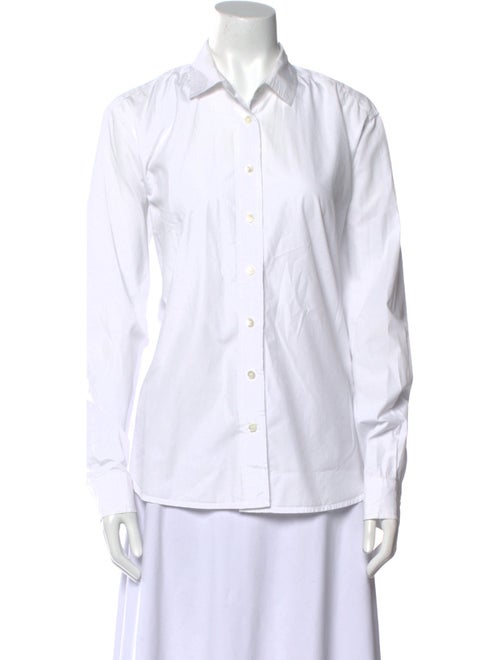 The Frankie Shop Long Sleeve Button-Up Top