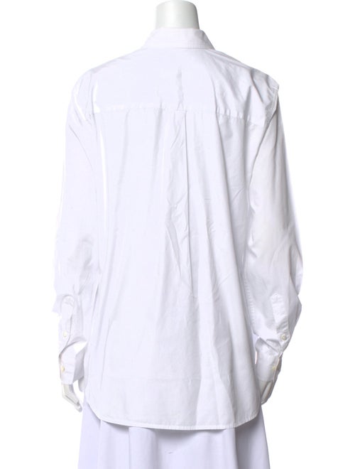The Frankie Shop Long Sleeve Button-Up Top