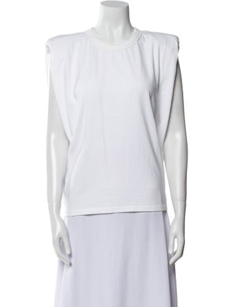 The Frankie Shop Crew Neck Sleeveless Top