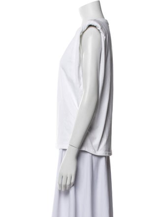 The Frankie Shop Crew Neck Sleeveless Top