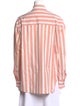 The Frankie Shop Striped Long Sleeve Button-Up Top