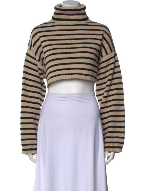 The Frankie Shop Striped Turtleneck Sweater