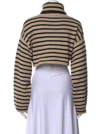 The Frankie Shop Striped Turtleneck Sweater