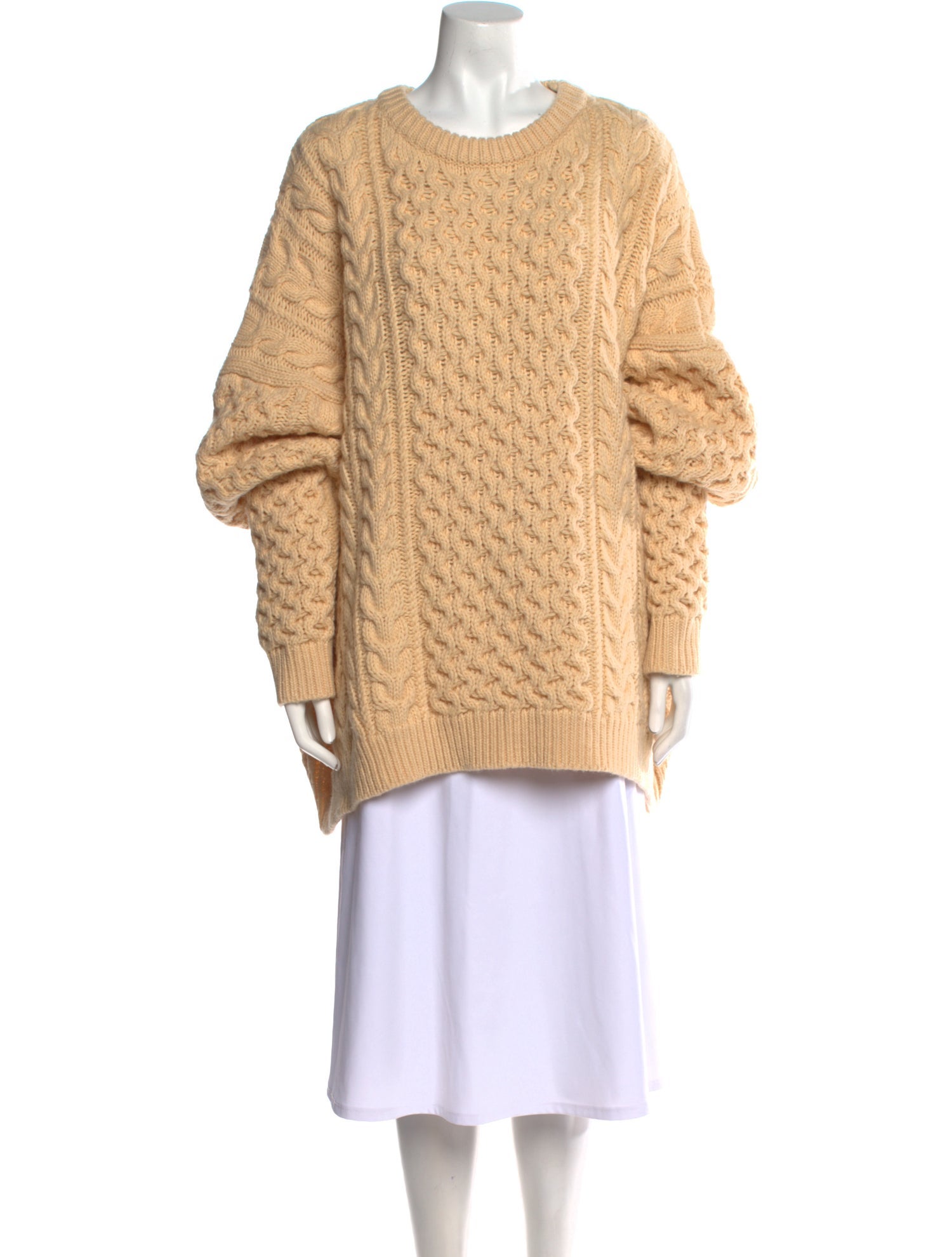 The Frankie Shop Alpaca Scoop Neck Sweater
