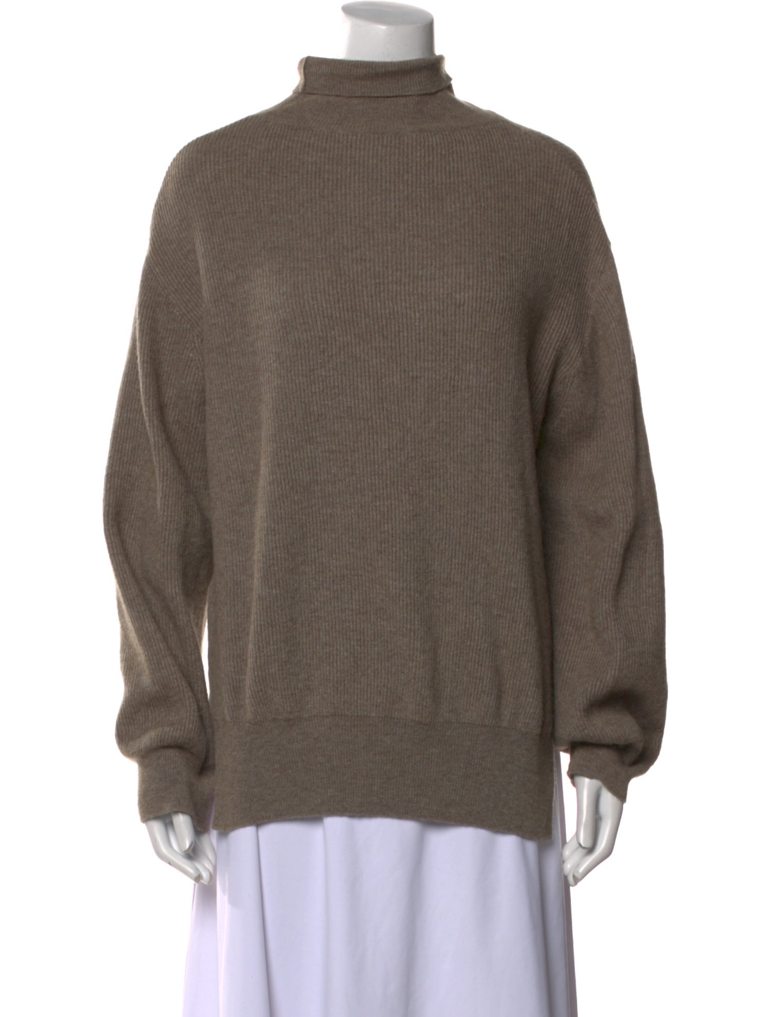 The Frankie Shop Nylon Turtleneck Sweater