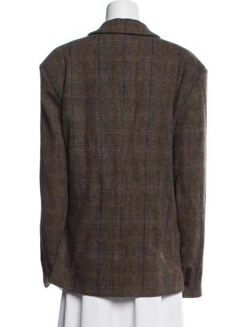 The Frankie Shop Wool Printed Blazer