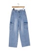 The Frankie Shop High-Rise Wide Leg Jeans