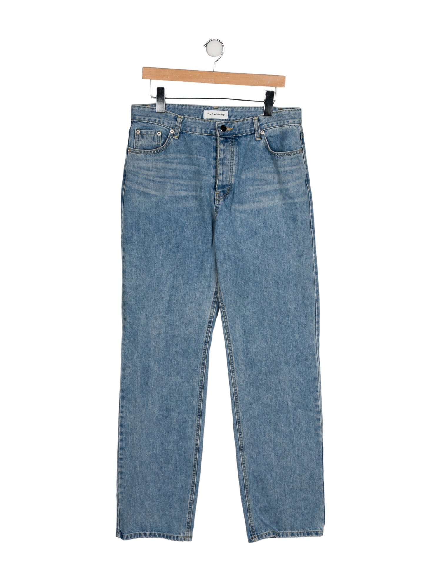 The Frankie Shop High-Rise Wide Leg Jeans