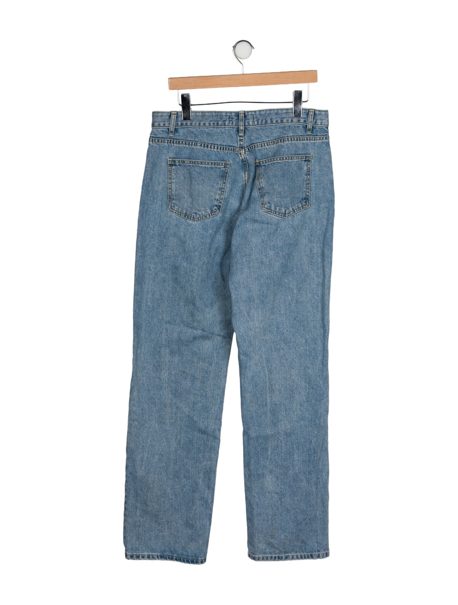 The Frankie Shop High-Rise Wide Leg Jeans