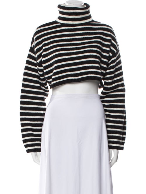 The Frankie Shop Striped Turtleneck Sweater